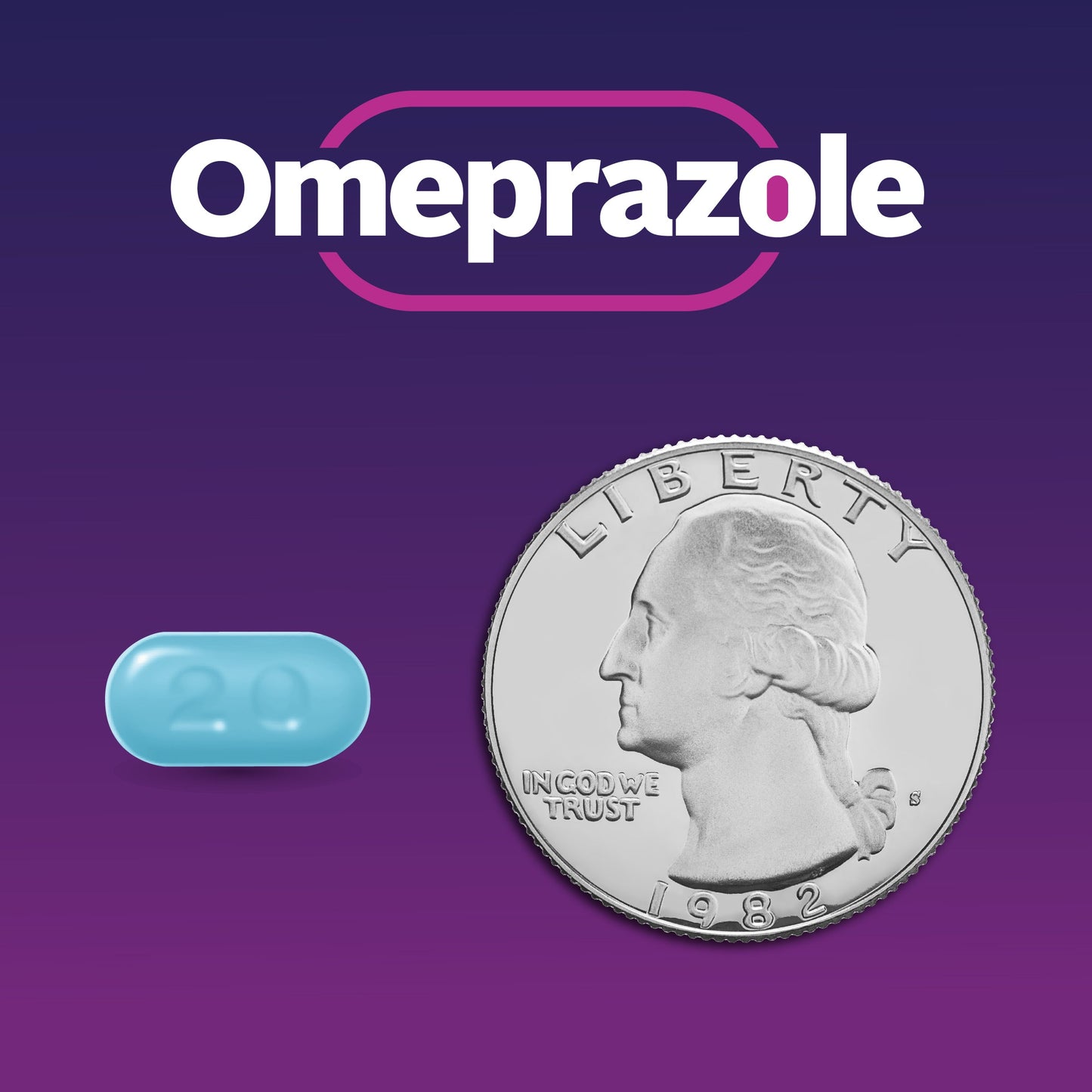 Omeprazole Delayed Release Tablets, Cool Mint