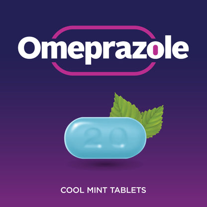Omeprazole Delayed Release Tablets, Cool Mint