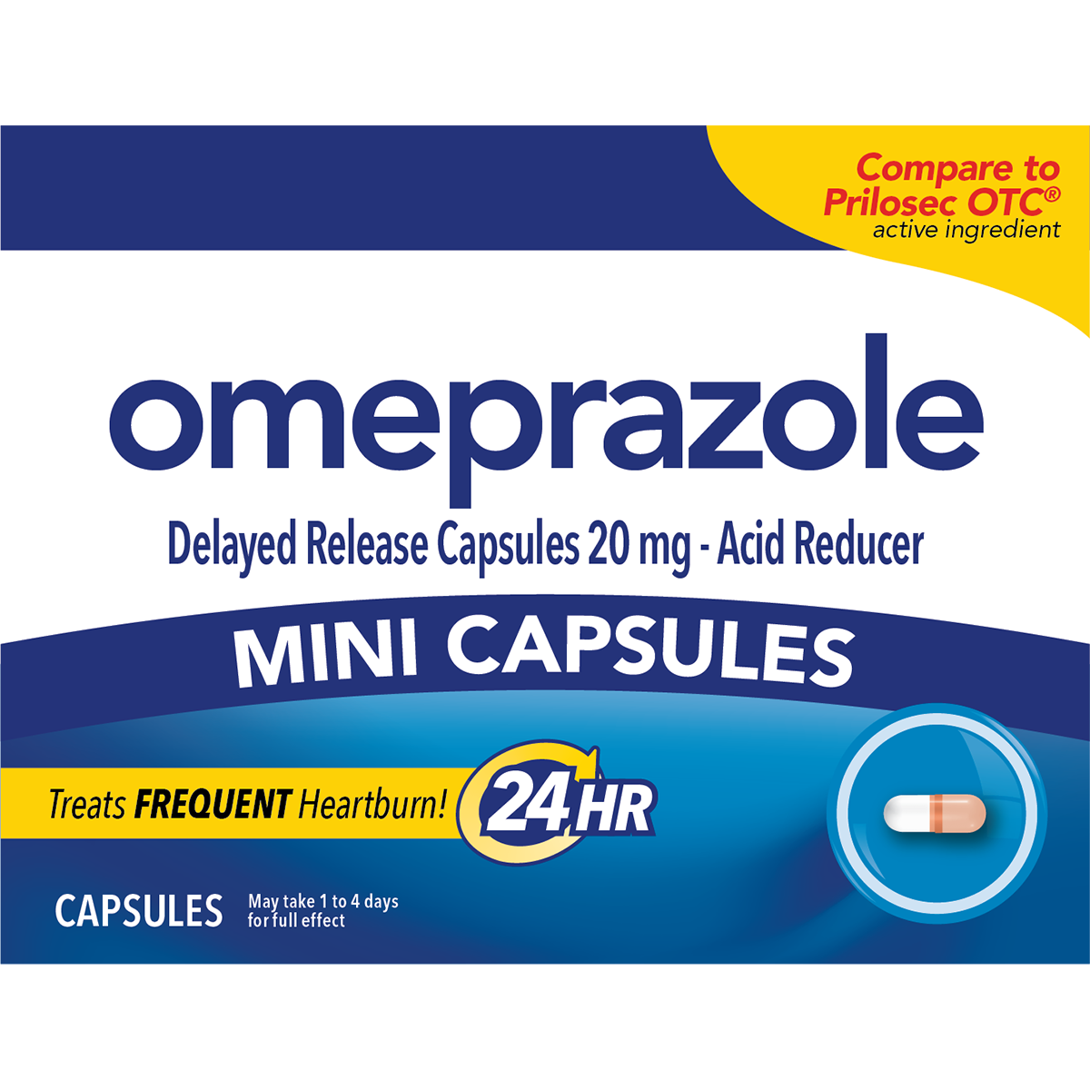 Omeprazole Delayed Release Mini Capsules – Omeprazole OTC